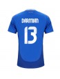 Italia Matteo Darmian #13 Hjemmedrakt EM 2024 Korte ermer